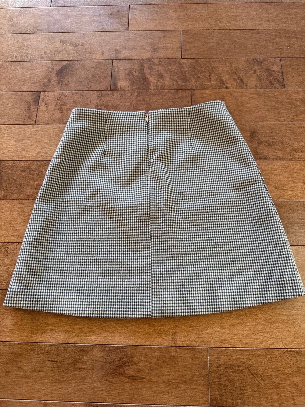 Wilfred Black & White Gingham Mini Skirt - Picture 2 of 3